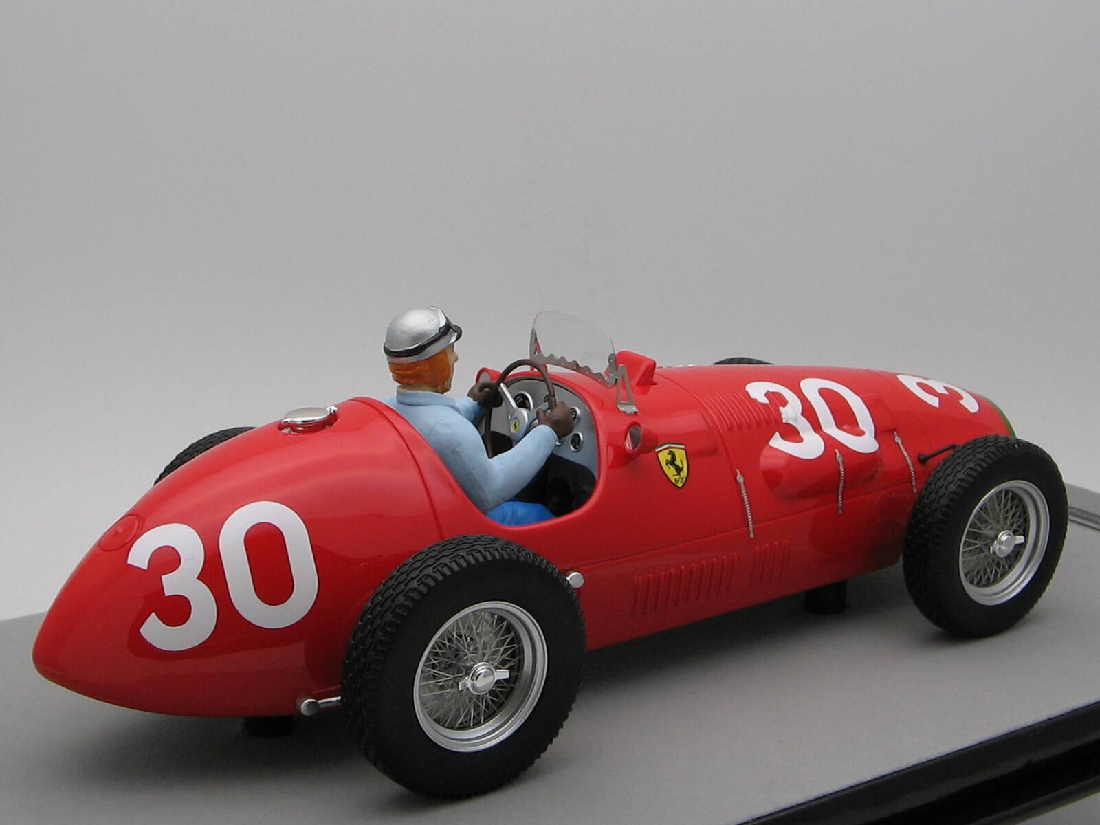 Alt View 1. Tecnomodel - Ferrari 500 #30 Piero Taruffi Winner "F2 Swiss GP" (1952) w/ Driver Figure Ltd Ed to 55 pcs 1/18 Model Car by Tecnomodel.