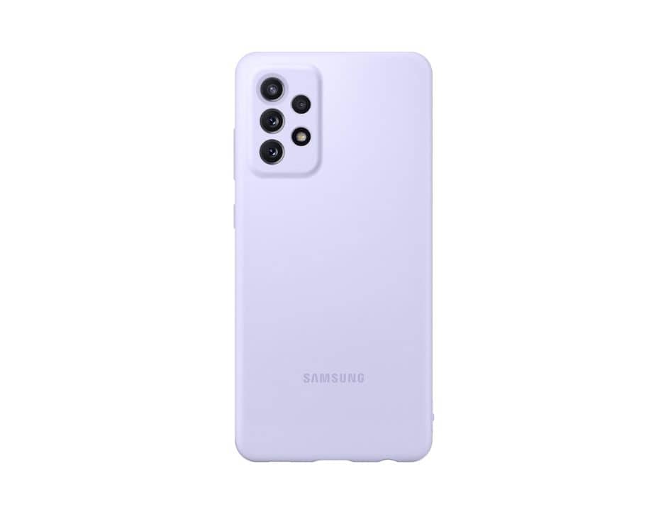 Samsung - Galaxy A72 Silicone Cover I Color: - Violet