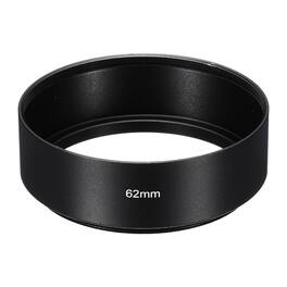 Unique Bargains - 62mm Standard Focus Frosted Anti-reflective Lens Hood for Nikon/Fuji/Pentax/Leica - Black