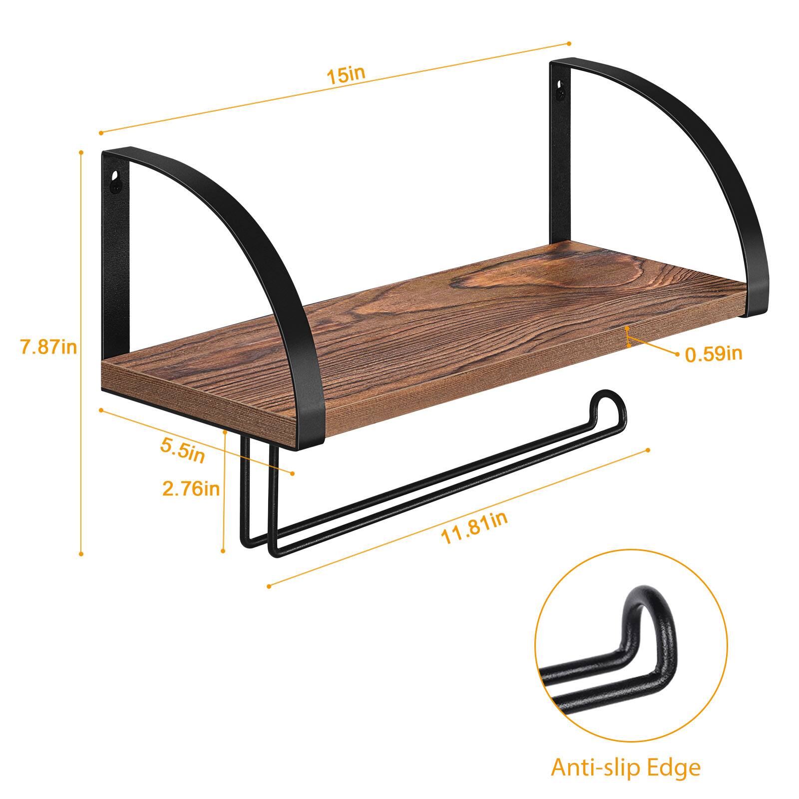 15in  
7.87in  
0.59in  
5.5in  
2.76in  
11.81in  
Anti-slip Edge