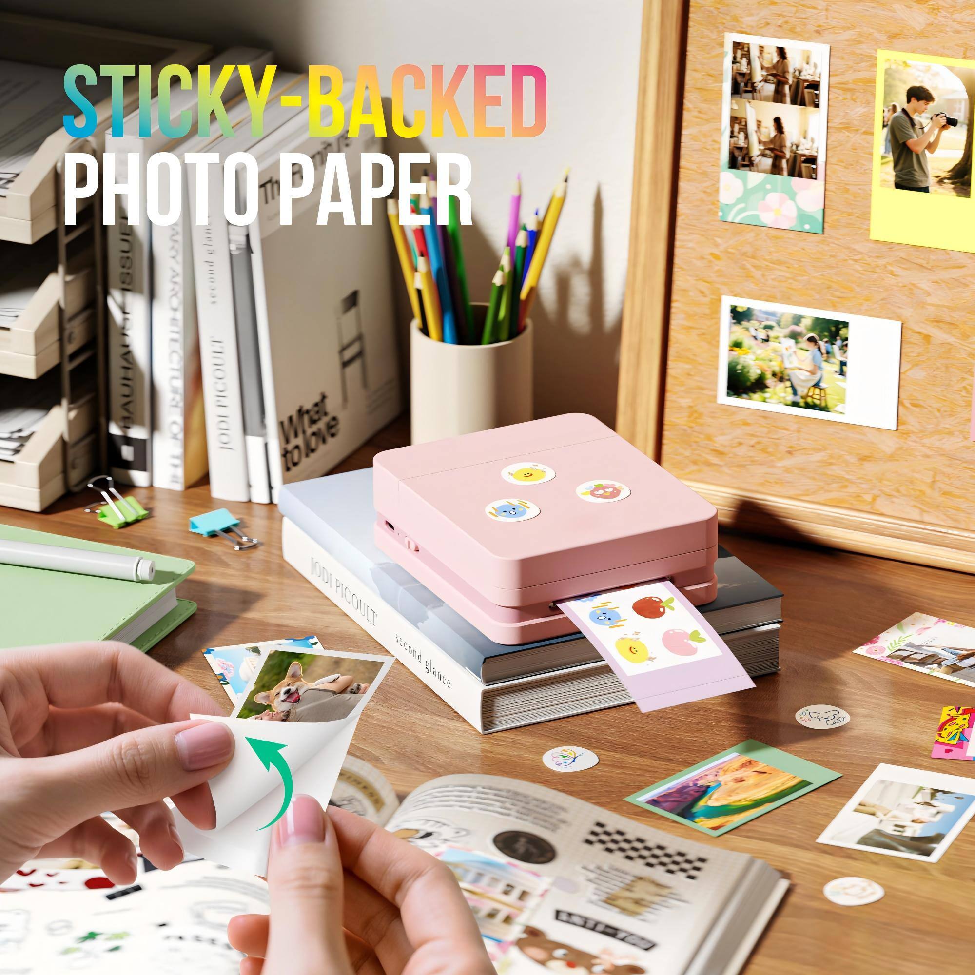 STICKY-BACKED PHOTO PAPER

second glance

What to love

JOJO PICOULT