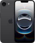 Apple - iPhone 16e 128GB - Apple Intelligence - Black (AT&T)