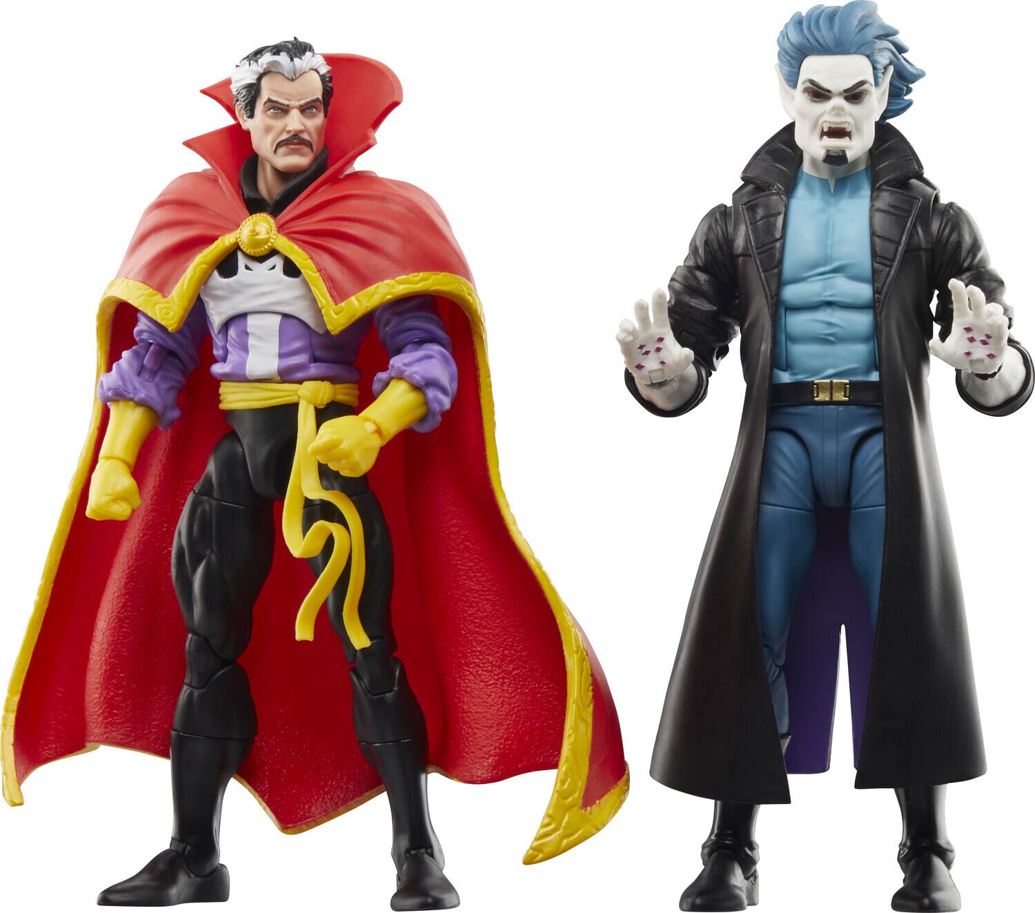 Alt View 2. Hasbro - Hasbro Collectibles - Spider-Man - Marvel Legends - Doctor Strange & Morbius 2-Pack   - Collectibles - Multicolor.