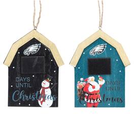 The Memory Company - Philadelphia Eagles 2-Pack Countdown Ornament Set - Multicolor