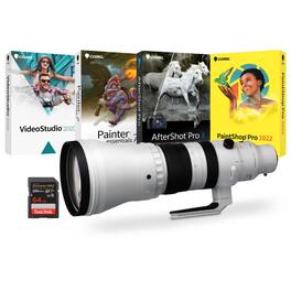 Sigma - 300-600mm f/4 DG OS Sports Lens for Sony E-Mount Bundle