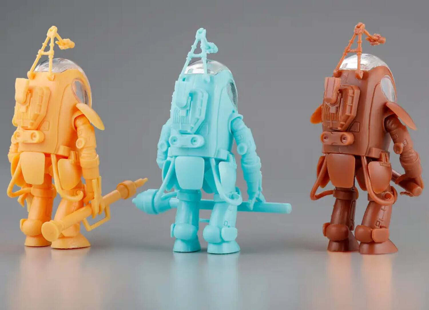 Alt View 3. PopMarket - Maschinen Krieger - ARTPLA - P.K.A Set of 3 P.K.Ape 1/35 Scale Model Kit   - COLLECTIBLES - Multicolor.
