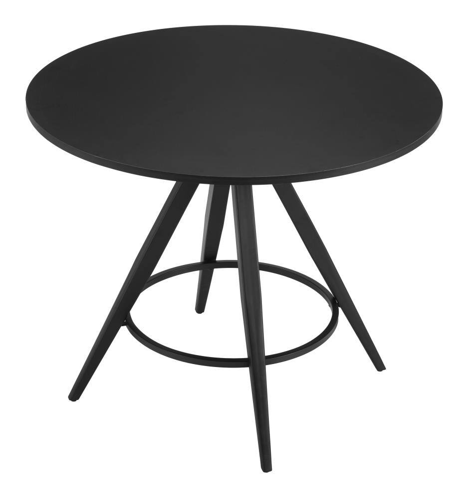 Alt View 1. Hivvago - Dinos Dining Table Black - Black.