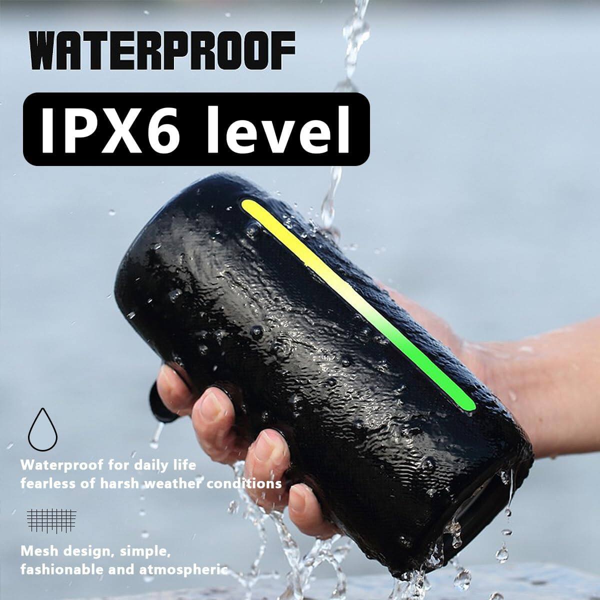 WATERPROOF  
IPX6 level  

Waterproof for daily life, fearless of harsh weather conditions  

Mesh design, simple, fashionable and atmospheric