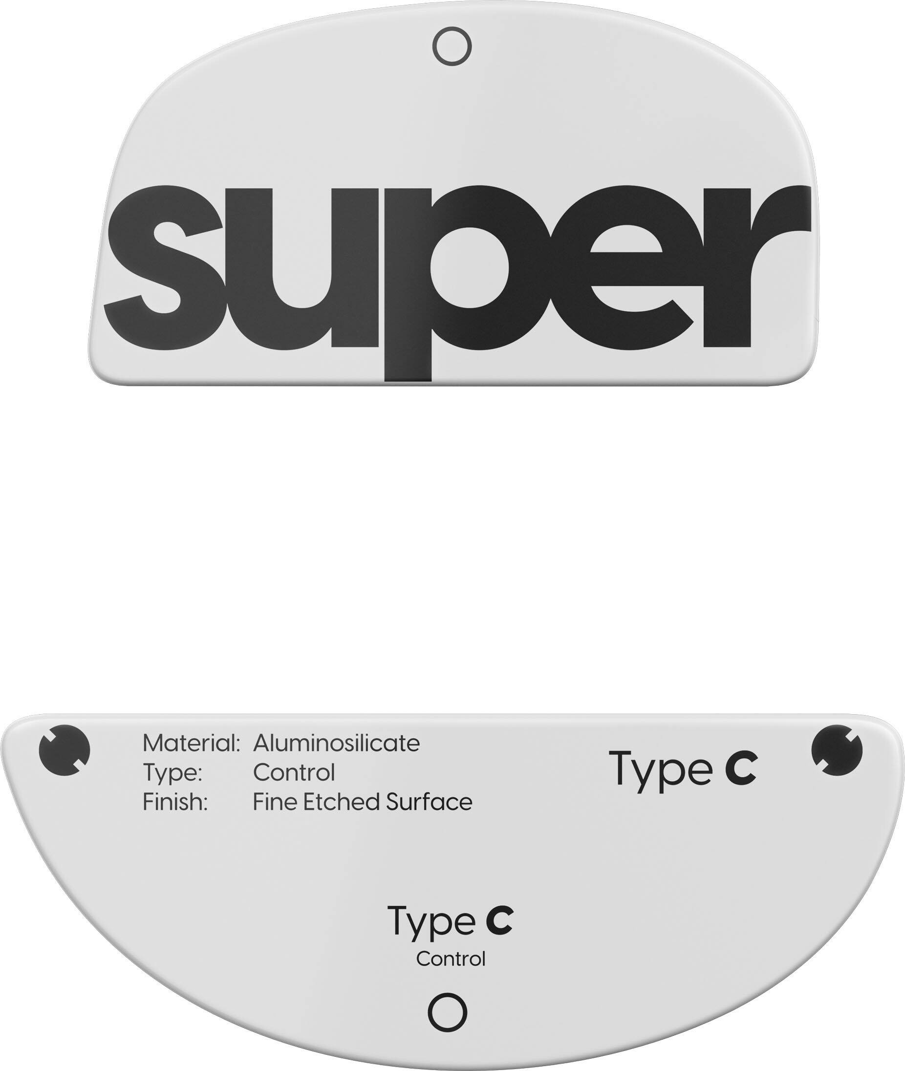 super
Material: Aluminosilicate
Type: Control
Finish: Fine Etched Surface
Type C
Control