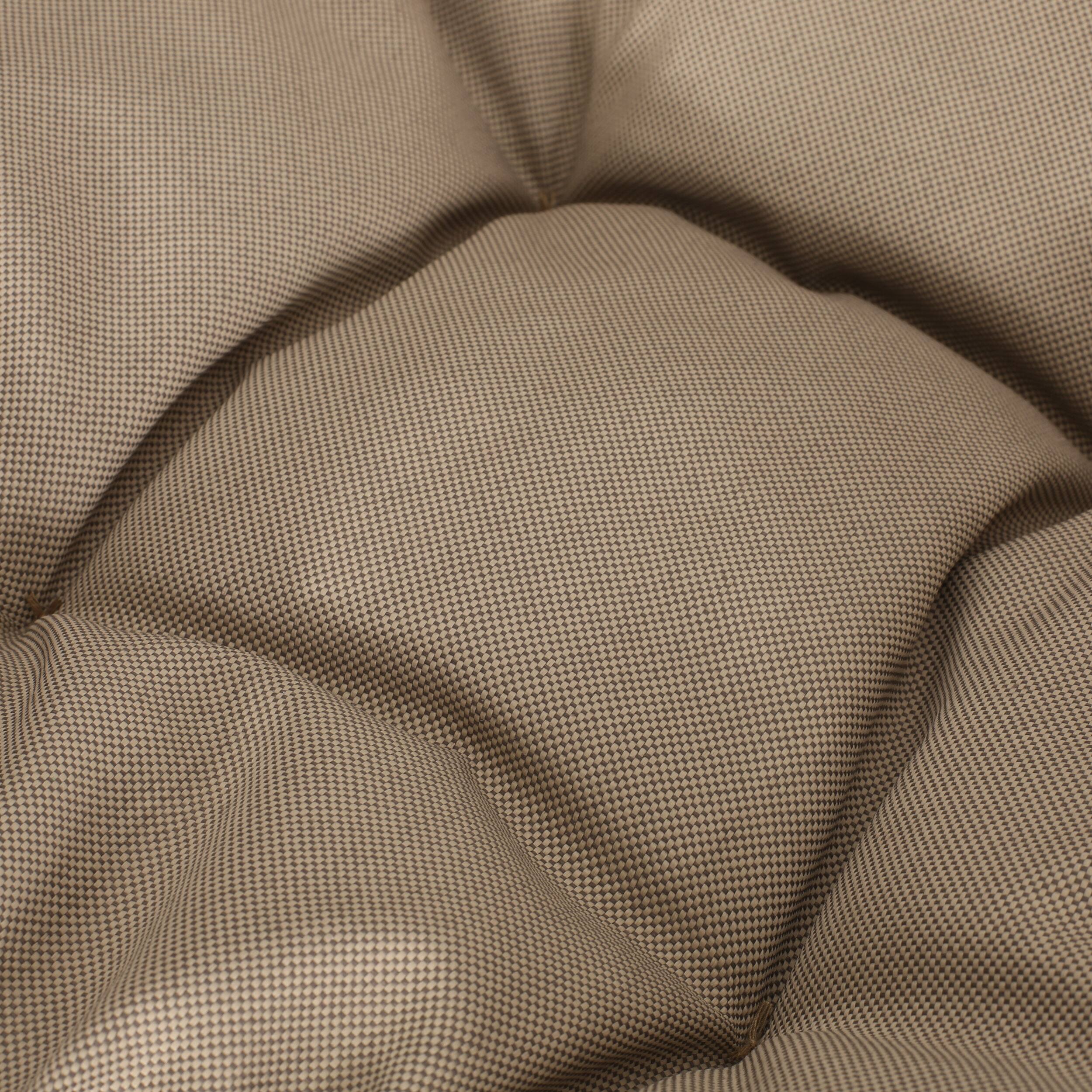 Alt View 6. Mondawe - Set of 2 Rattan Dining Chairs with Water-Resistant Cushions - Brown.