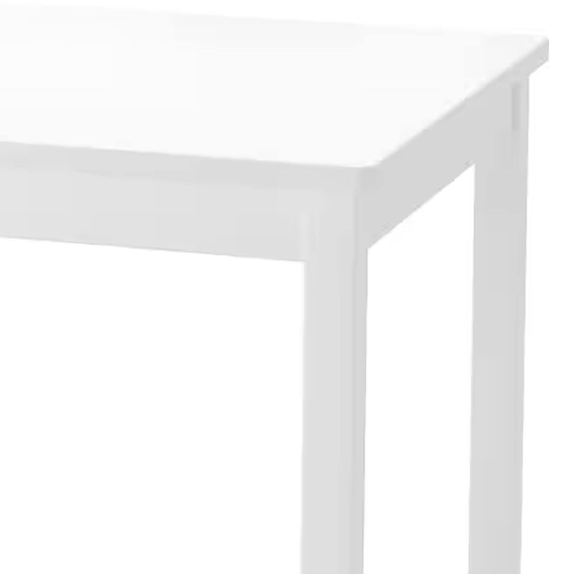 Alt View 5. PJ Wood - PJ Wood Durable Children's Table for Creative Play, Puzzles and Games, White - White.