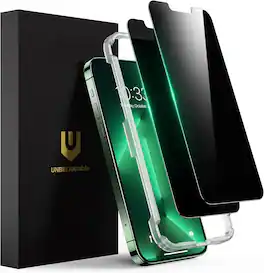 UNBREAKcable - 2-Pack Screen Protector Tempered Glass for iPhone 13 Pro Max/14 Plus - Privacy