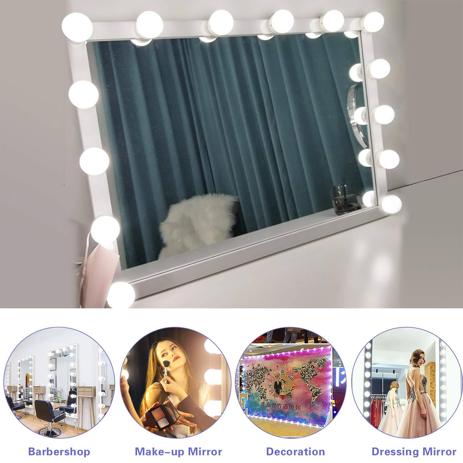 Barbershop  
Make-up Mirror  
Decoration  
Dressing Mirror