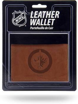 Rico Industries - Winnipeg Jets NHL Embossed Leather Trifold Wallet - Multi