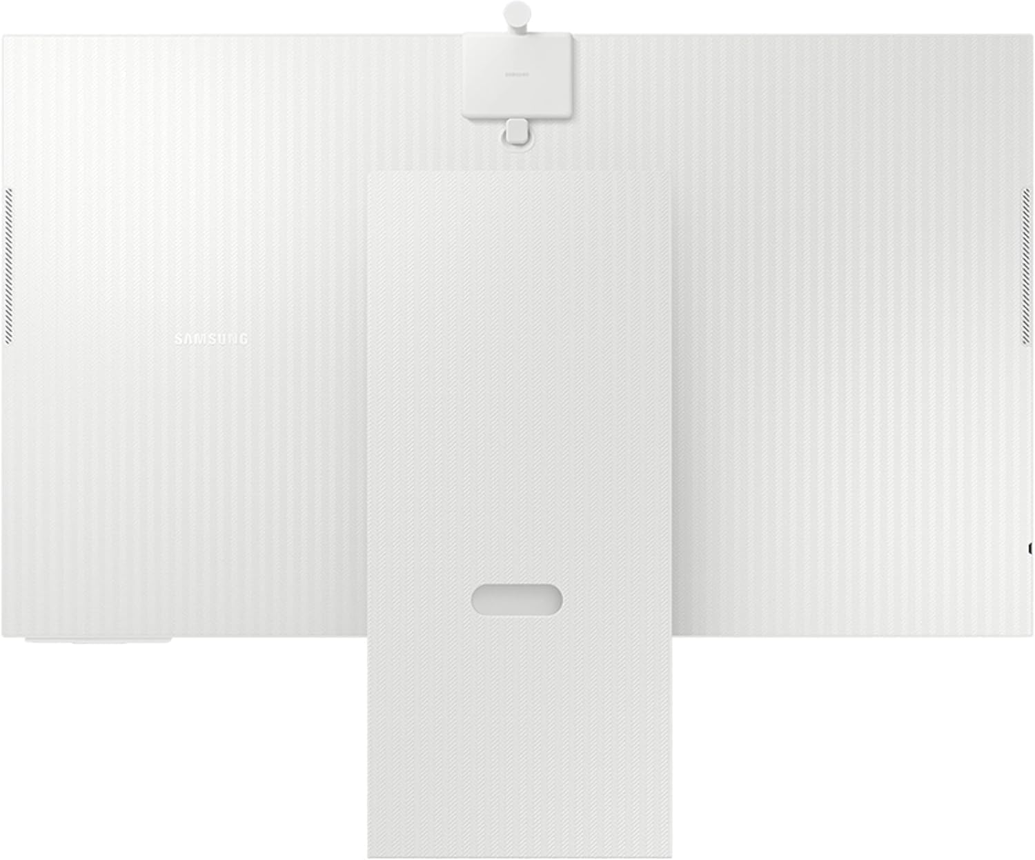 Alt View 1. Samsung - Samsung M8 (M80D) 32" 4K UHD Smart Monitor with HDR10, Flicker Free, VESA Mount, HDMI & DKZ Hub, White (LS32DM801UNXZA) - White.