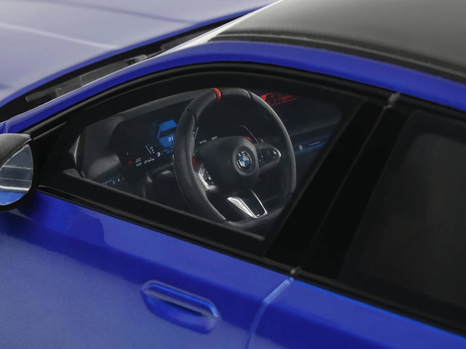 Alt View 1. GT Spirit - 2024 BMW M5 (G90) Marina Bay Blue Metallic with Black Top 1/18 Model Car by GT Spirit.