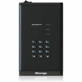 iStorage - diskAshur DT3 12 TB Portable Hard Drive | FIPS 140-3 Level 3 Pending | Incorporated Common Criteria EAL 5+ - Unknown