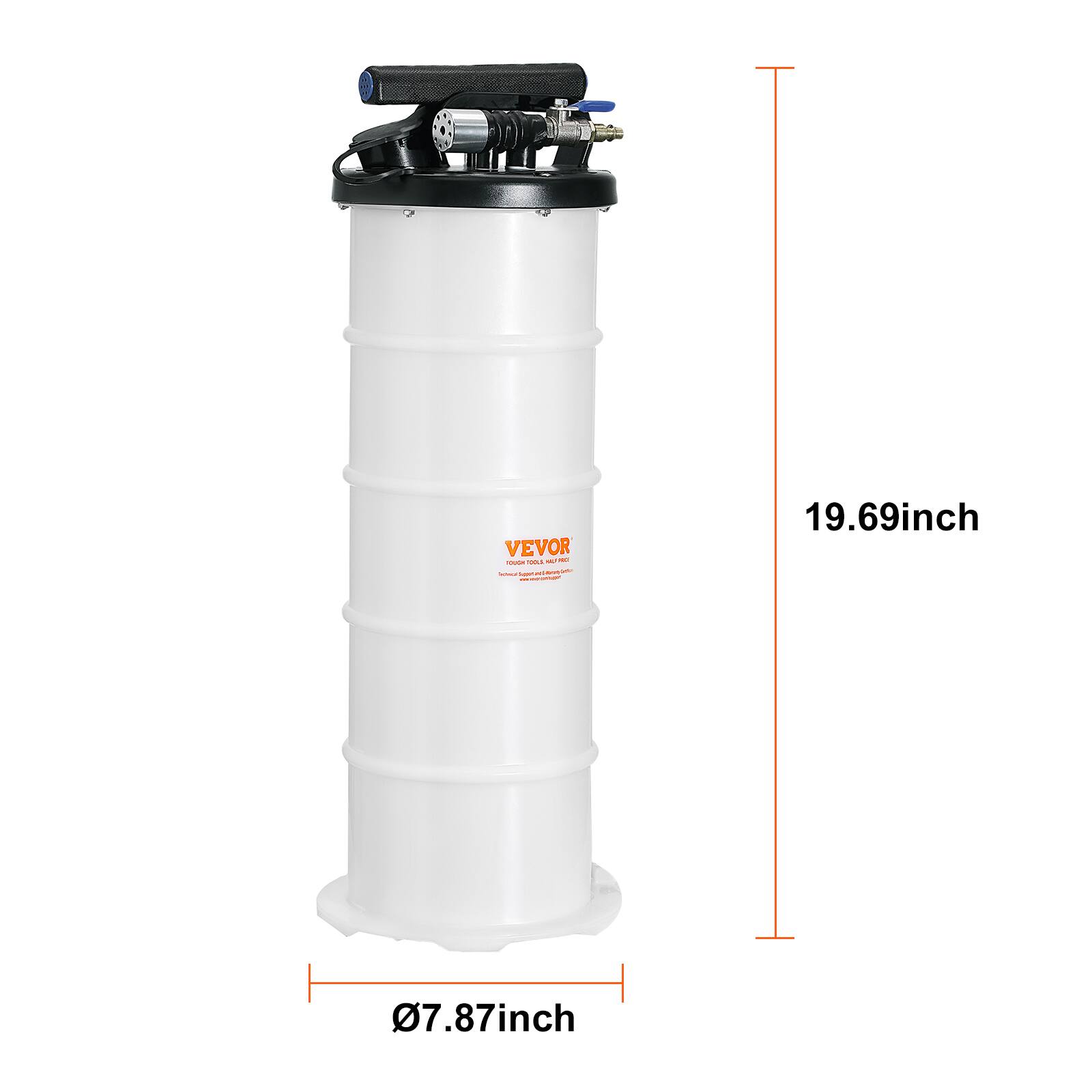 VEVOR

19.69inch

Ø7.87inch