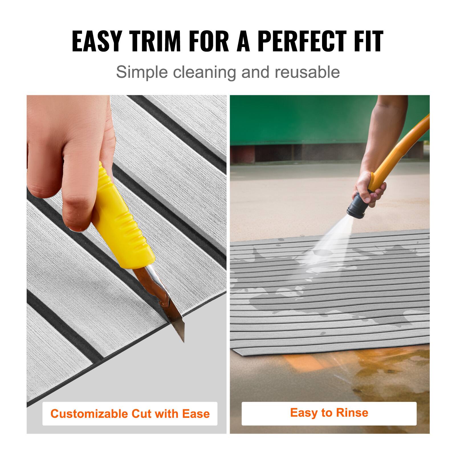 EASY TRIM FOR A PERFECT FIT  
Simple cleaning and reusable  

Customizable Cut with Ease  
Easy to Rinse