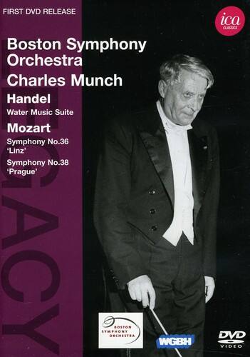 Front. Boston Symphony Orchestra - Water Music Suite / Symphony No.36 & 38   - DVD.