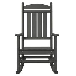 WestinTrends - Malibu Outdoor / Patio rocking chair - Gray