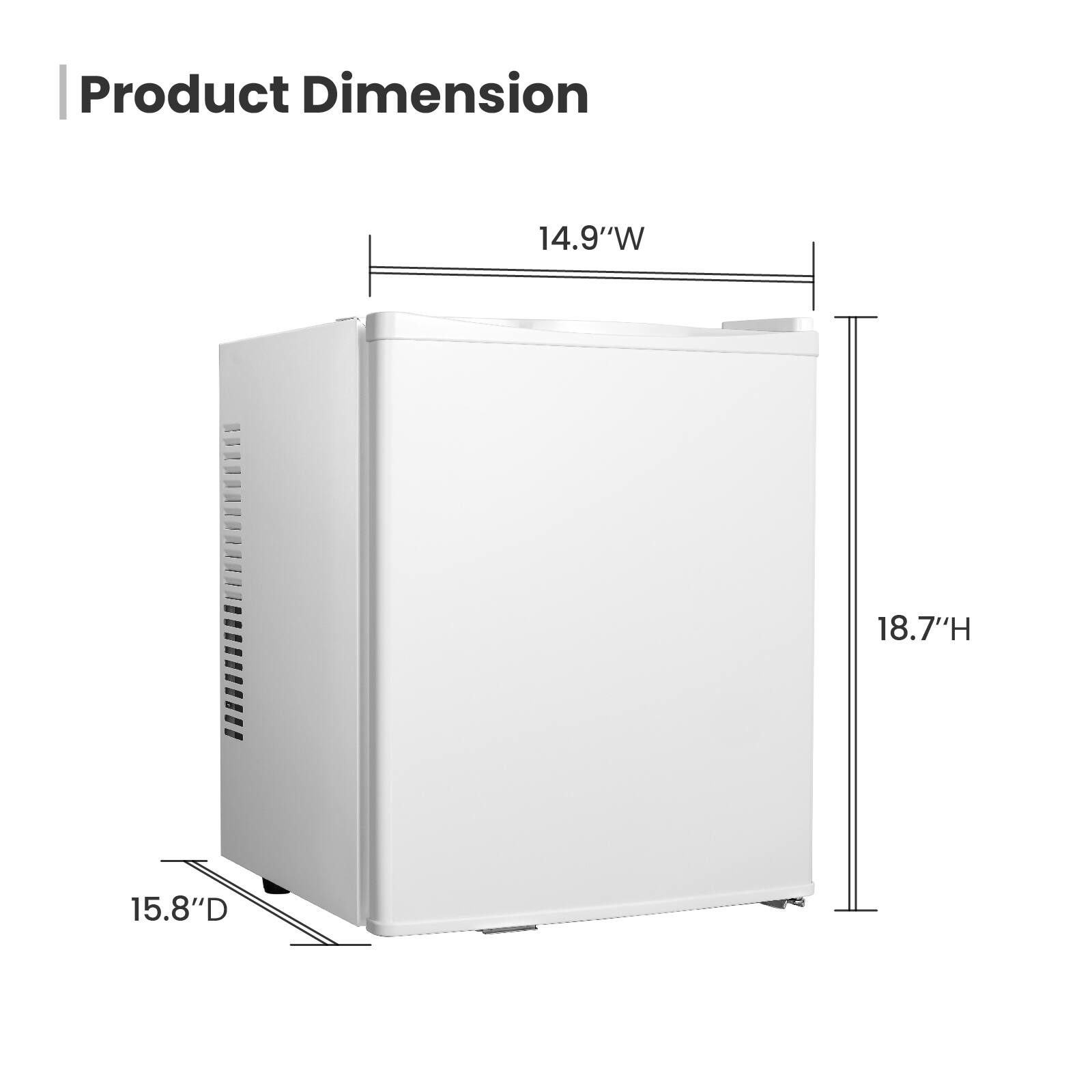 Product Dimension

14.9"W x 18.7"H x 15.8"D