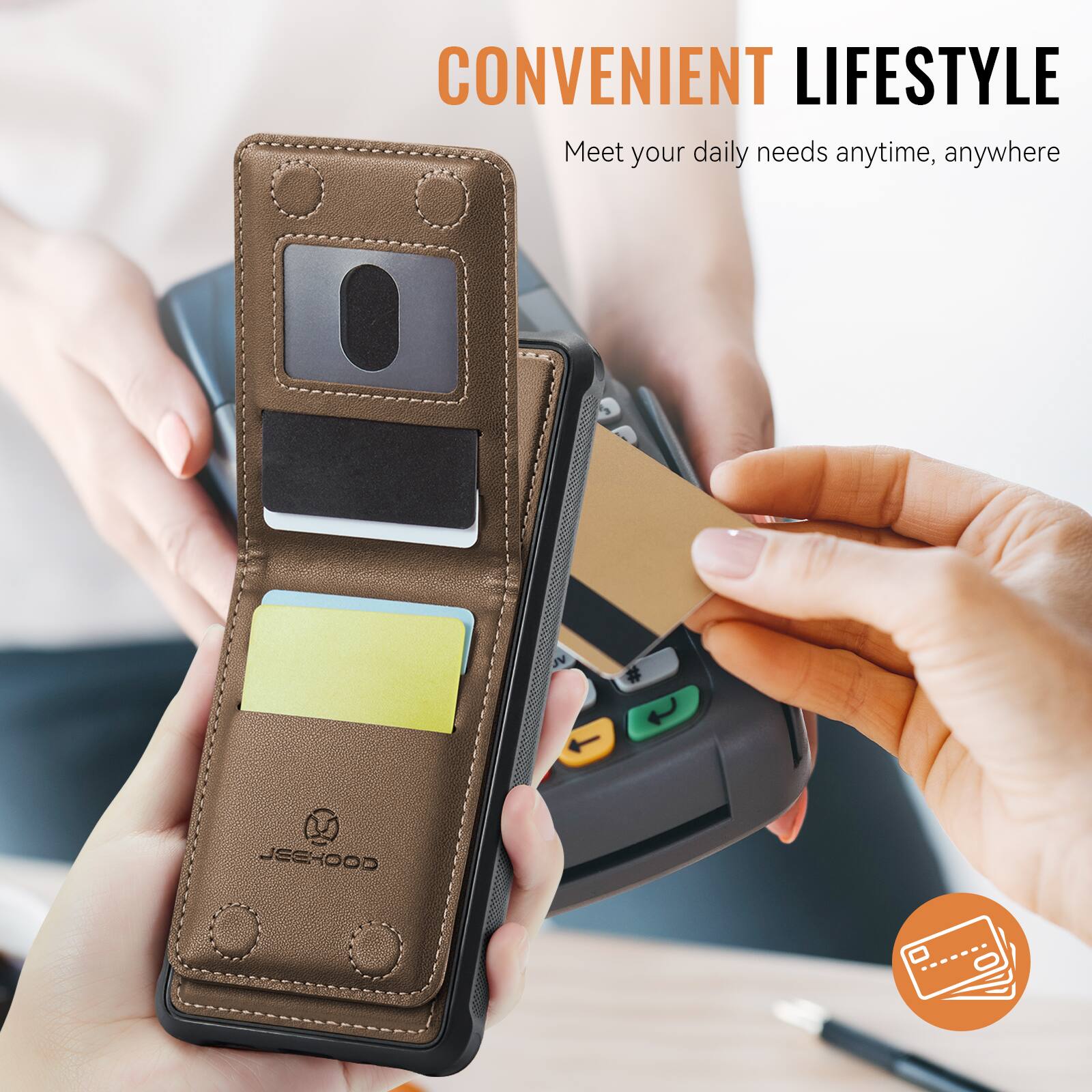 CONVENIENT LIFESTYLE  
Meet your daily needs anytime, anywhere  
JEEHOOD
