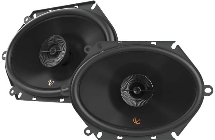 Front. Infinity - INFINITY PR683F 6”x 8” 2-way Custom-Fit Multi-Element Speaker - Black.