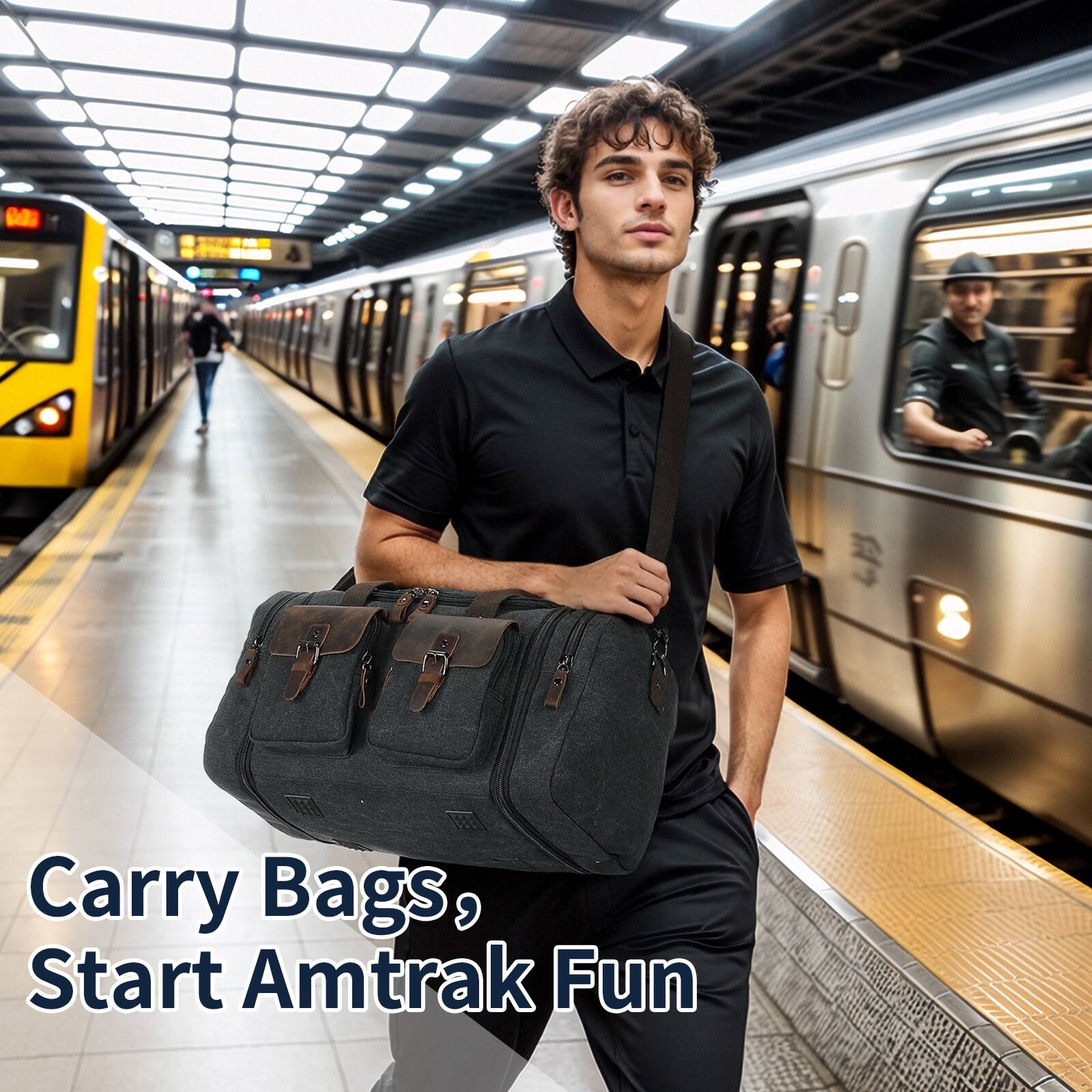 Carry Bags, Start Amtrak Fun