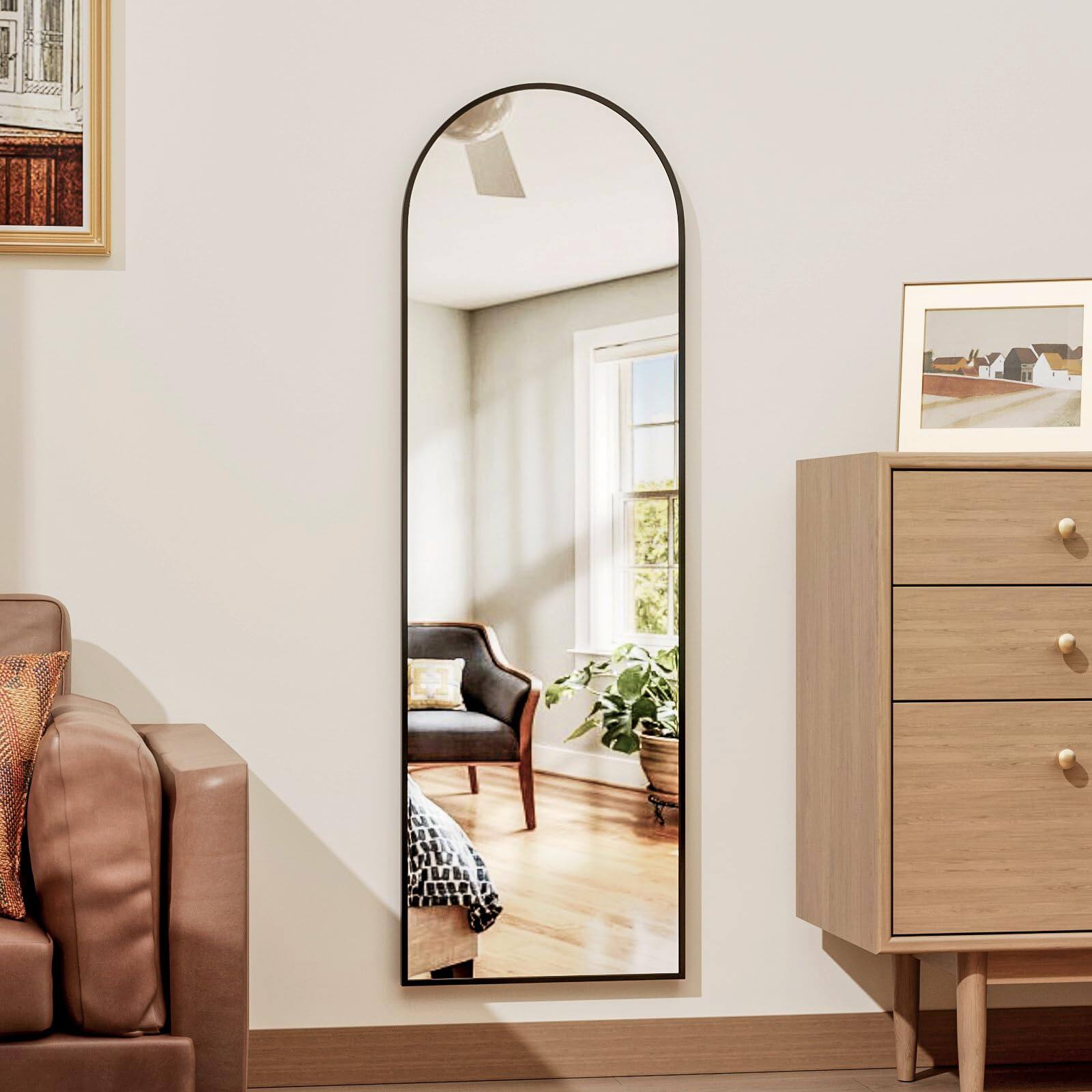 Cedar Assembly Full Length Door Mirror Wall Mounted Mirrors 50