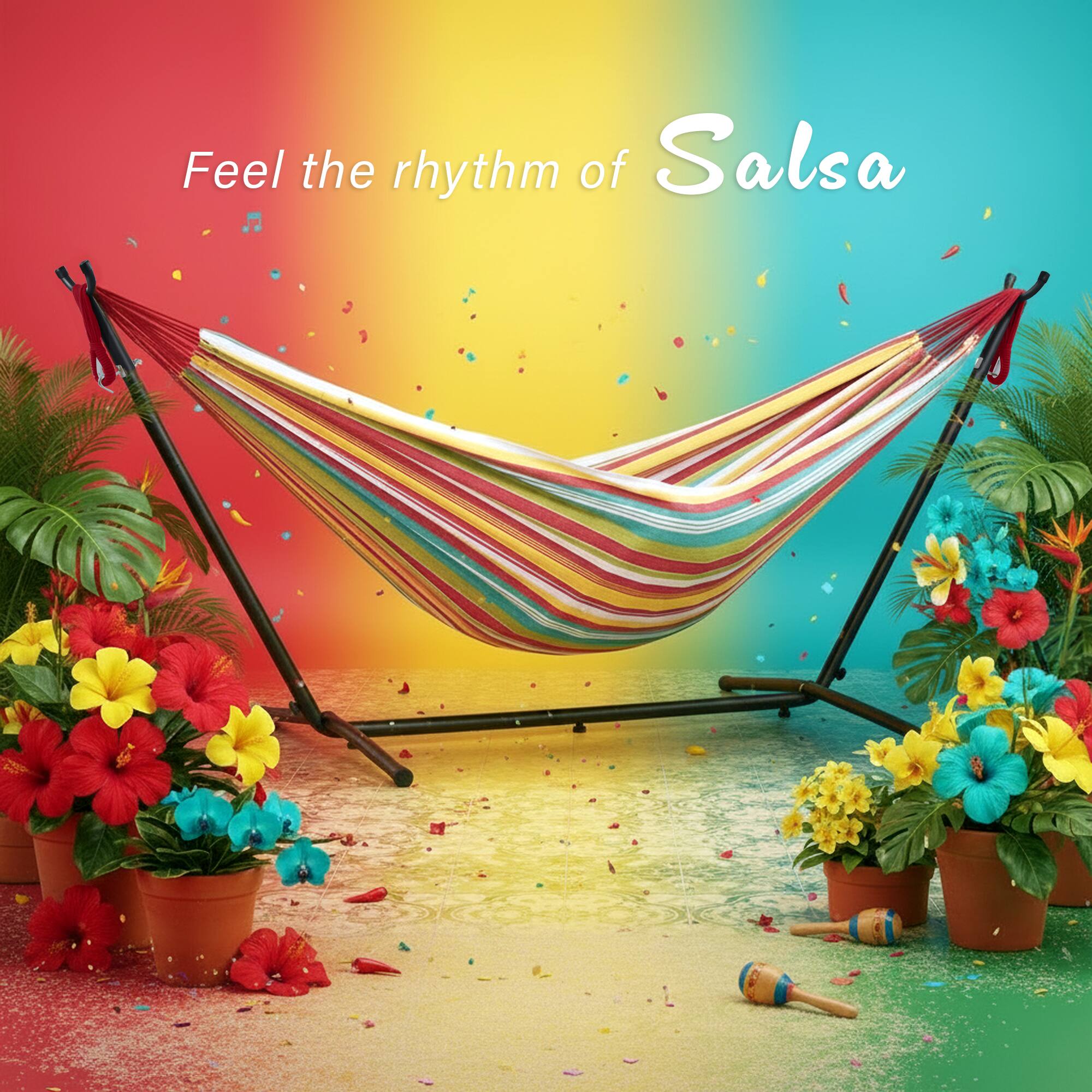 Feel the rhythm of Salsa