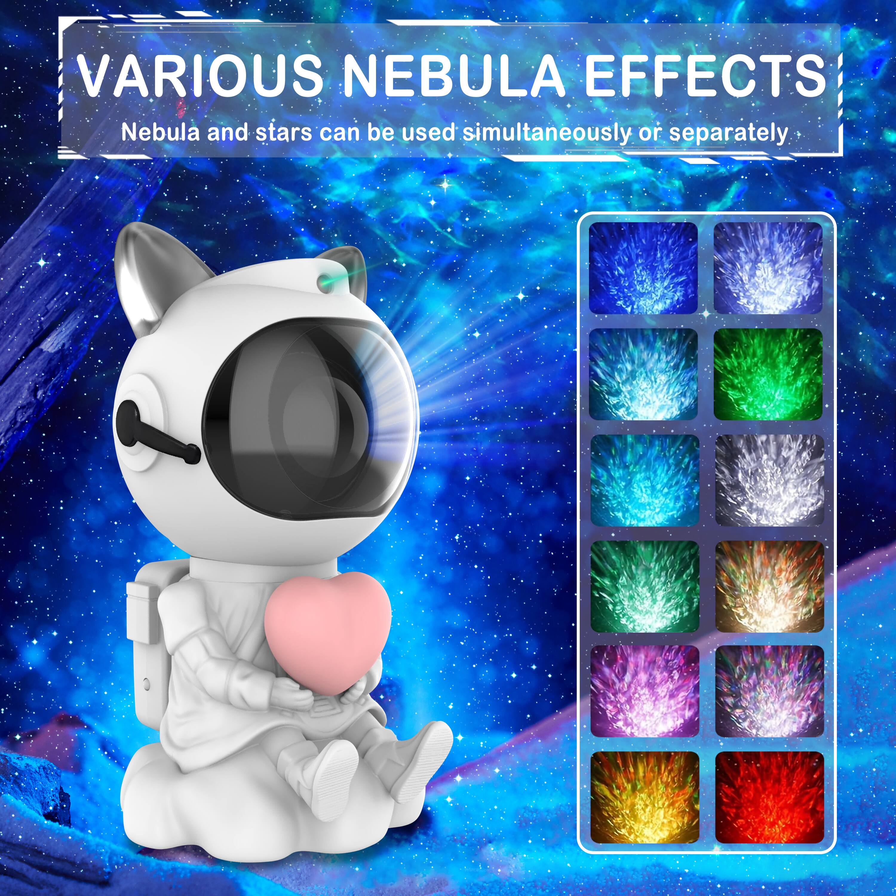 VARIOUS NEBULA EFFECTS  
Nebula and stars can be used simultaneously or separately.