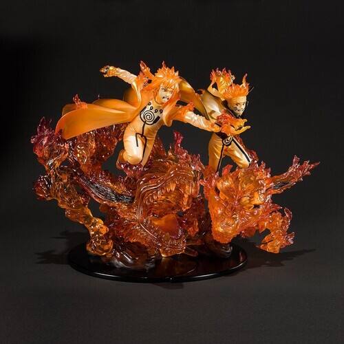 Alt View 4. Bandai - Tamashii Nations - Naruto Shippuden - Minato Namikaze - Kurama - Kizuna Relation - Bandai - COLLECTIBLES - Multicolor.