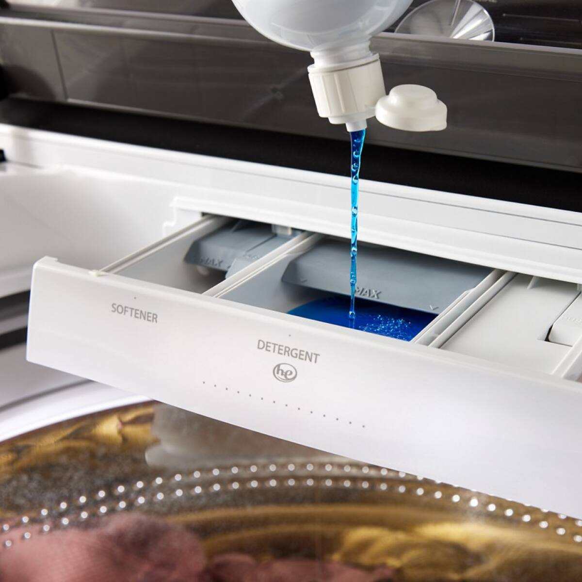 SOFTENER  
DETERGENT  
he MAX