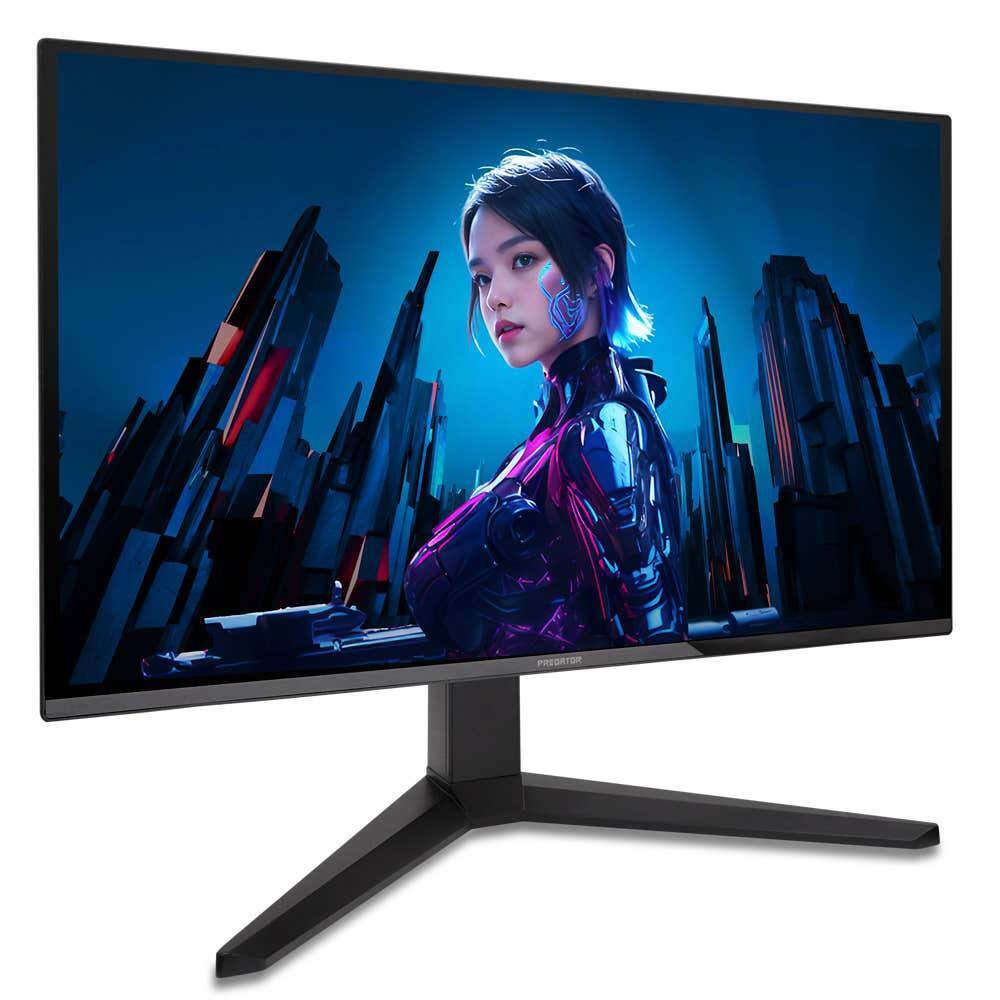 Angle. Acer - Predator X27U W1bmiipprx 26.5" QD-OLED Gaming Monitor 2560 x 1440 240Hz 200Nits 0.03ms 100x100mm VESA AMD FreeSync 16:9.