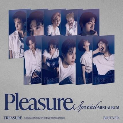 Pleasure Special Mini Album
TREASURE
BLUE VER.
© 2021 YG ENTERTAINMENT INC. ALL RIGHTS RESERVED.
UNAUTHORIZED COPYING, REPRODUCTION, OR DISTRIBUTION IS PROHIBITED.