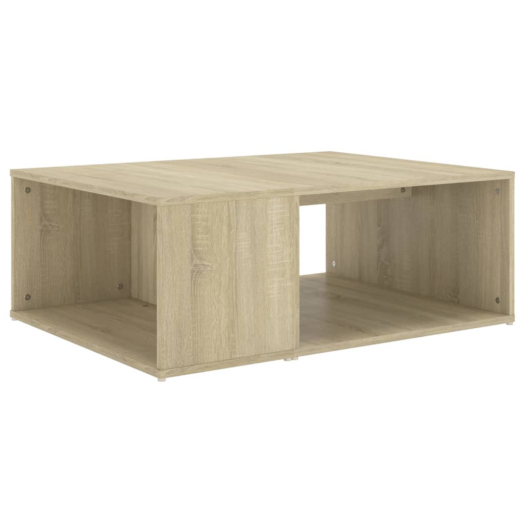 Alt View 1. Boyel Living - Space-Saving Design Sonoma Oak Modern Coffee Table with Storage - Beige.