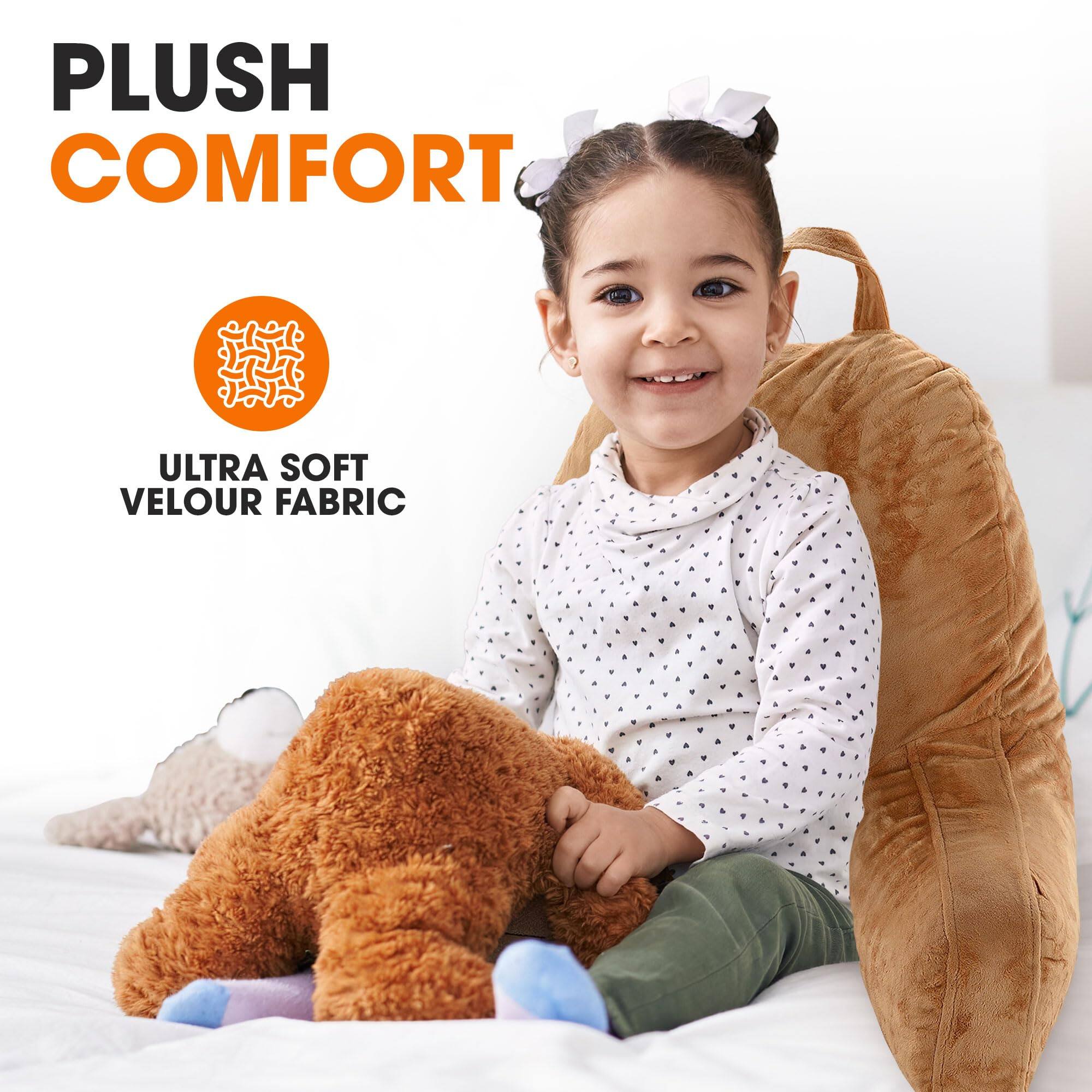PLUSH COMFORT  
ULTRA SOFT VELOUR FABRIC
