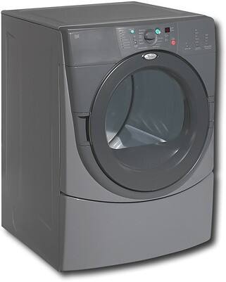 Angle Standard. Whirlpool - 7.0 Cu. Ft. 8-Cycle Gas Dryer - Pewter.