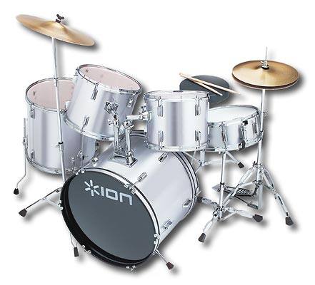 Angle Standard. ION - 5-Piece Drum Set Kit.