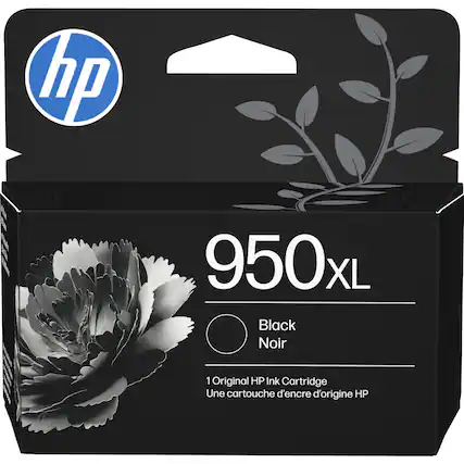 HP - 950XL High-Yield Ink Cartridge - Black