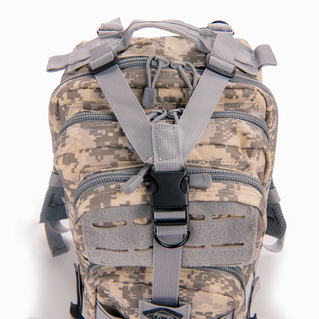 Alt View 1. Rattlesnake Tactical - Rattlesnake Tactical Medium Backpack with Pistol Rentention System, ACU - ACU.
