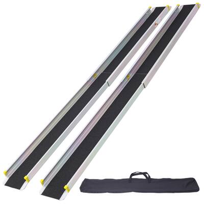 Portable Ramp Hand Carry ELEMENT ACE Adjustable Telescoping Track Ramps Portable Wheelchair Ramp ...