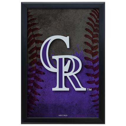 Front. Holland Bar Stool Co. - Colorado Rockies LED Snap Frame Lightbox - Multicolor.