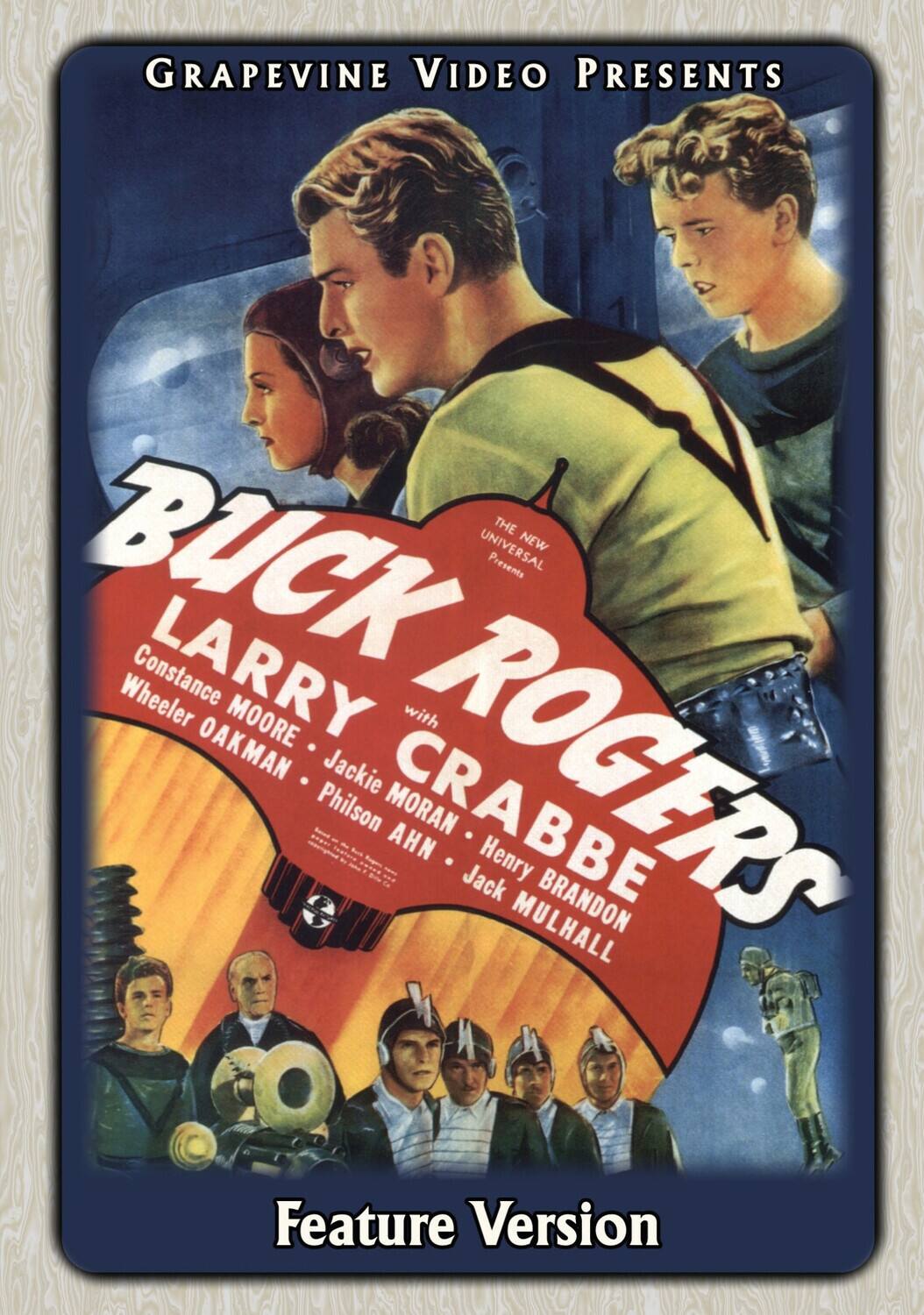 Front. Buck Rogers - Feature Version   - DVD.