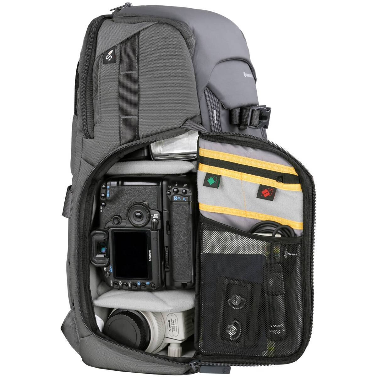 Alt View 6. Vanguard - Vanguard VEO Adaptor S46 18L Camera Backpack, Black.
