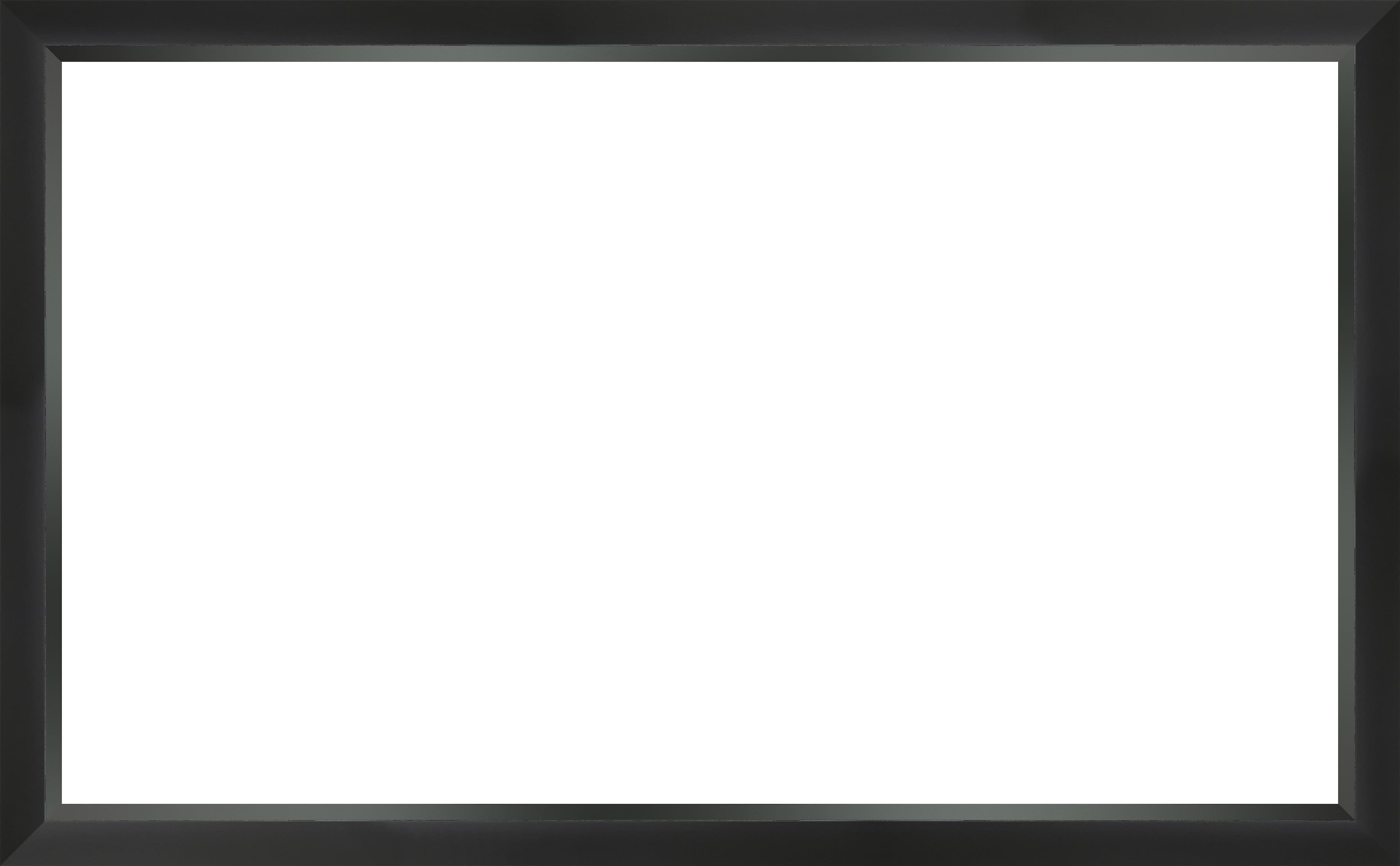 Alt View 2. Deco TV Frames - 75" Slim Bezel for Samsung The Frame and Frame Pro TV - Modern Tuxedo Black.