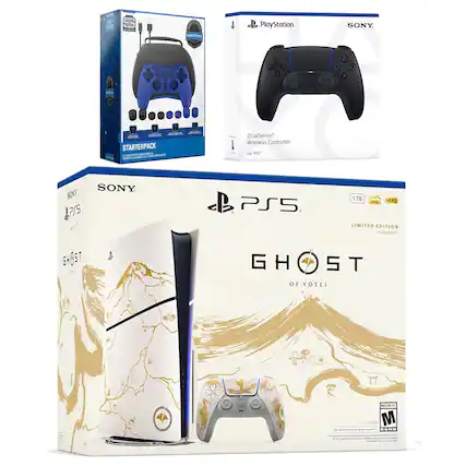 Sure, here is the corrected and grouped text from the image:
---
**PlayStation**
**SONY**
**DualSense Wireless Controller**
**For PS5**
**STARTERPACK**
**PS5**
**LIMITED EDITION**
**GHOST OF YOTEI**
**1TB**
**4K**
**HDR**
**M**
**SONY**
**PS5**
**GHOST OF YOTEI**
**M**
**SONY**
**PS5**
**GHOST OF YOTEI**
**M**
**SONY**
**PS5**
**GHOST OF YOTEI**
**M**
**SONY**
**PS5**
**GHOST OF YOTEI**
**M**
**SONY**
**PS5**
**GHOST OF YOTEI**
**M**
**SONY**
**PS5**
**GHOST OF YOTEI**
**M**
**SONY**
**PS5**
**GHOST OF YOTEI**
**M**
**SONY**
**PS5**
**GHOST OF YOTEI**
**M**
**SONY**
**PS5**
**GHOST OF YOTEI**
**M**
**SONY**
**PS5**
**GHOST OF YOTEI