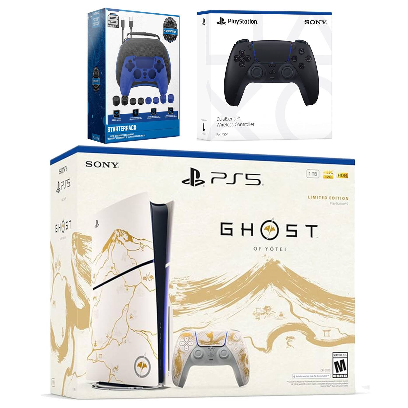 Sure, here is the corrected and grouped text from the image:

---

**PlayStation**

**SONY**

**DualSense Wireless Controller**

**For PS5**

**STARTERPACK**

**PS5**

**LIMITED EDITION**

**GHOST OF YOTEI**

**1TB**

**4K**

**HDR**

**M**

**SONY**

**PS5**

**GHOST OF YOTEI**

**M**

**SONY**

**PS5**

**GHOST OF YOTEI**

**M**

**SONY**

**PS5**

**GHOST OF YOTEI**

**M**

**SONY**

**PS5**

**GHOST OF YOTEI**

**M**

**SONY**

**PS5**

**GHOST OF YOTEI**

**M**

**SONY**

**PS5**

**GHOST OF YOTEI**

**M**

**SONY**

**PS5**

**GHOST OF YOTEI**

**M**

**SONY**

**PS5**

**GHOST OF YOTEI**

**M**

**SONY**

**PS5**

**GHOST OF YOTEI**

**M**

**SONY**

**PS5**

**GHOST OF YOTEI