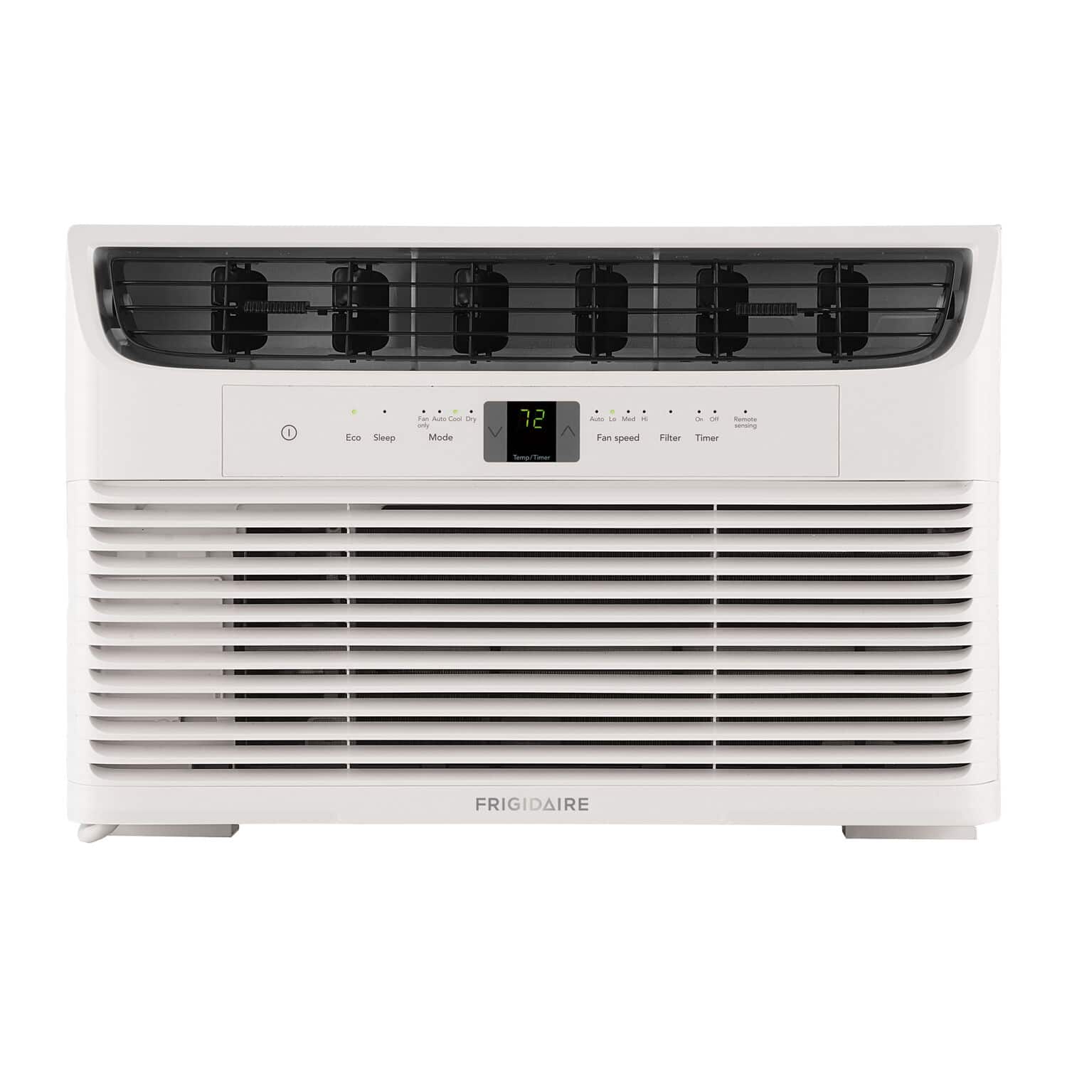 Frigidaire - 115V 6,000 BTU 250 Sq. Ft. Smart Window Air Conditioner with Remote - White